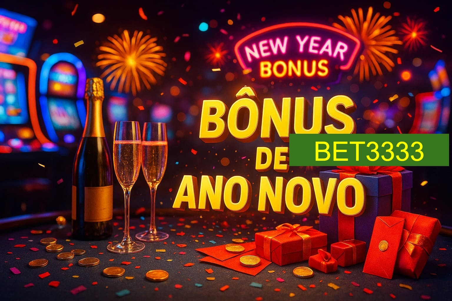 Promoções de Ano Novo no BET3333